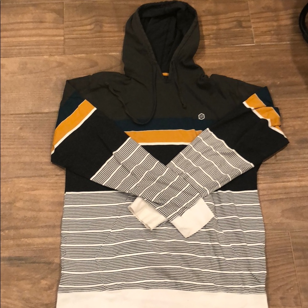 Billabong striped hoodie